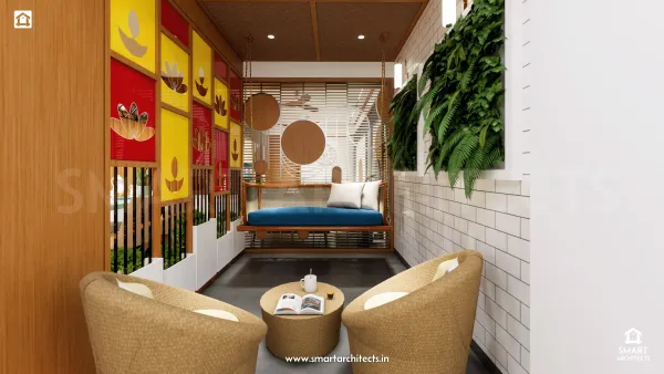 Exterior With Sofa
